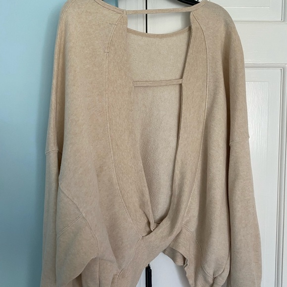 Free People Tops - cut out crewneck